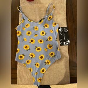 Sunflower bodysuit